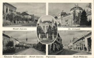 Csíkszereda with National Flag