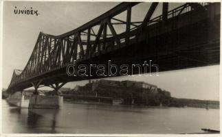 Újvidék Pétervárad bridge photo So.Stpl