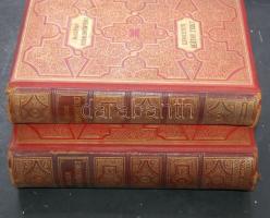 1896 Beöthy Zsolt: A magyar irodalom története, képes díszmunka 2 kötetben, aranyozott kiadói félbőr...