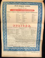 1896 Beöthy Zsolt: A magyar irodalom története, képes díszmunka 2 kötetben, aranyozott kiadói félbőr...