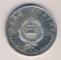 1968. 100Ft Ag "Semmelweis" T:BU