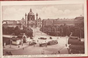 1927 Bécs - 10 darabos régi képeslapfüzet