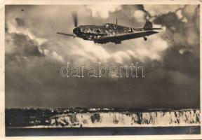Messerschmitt Jäger Me 109 around the English coastline