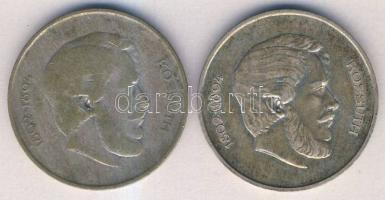 1947. 5Ft Ag (2x) "Kossuth" T:3