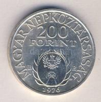 1976 "Pro Pátria" 200Ft Ag T:BU