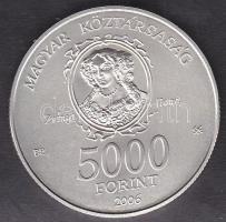 2006. 5000Ft Ag "Munkácsi vár" T:BU Csak 4000db!