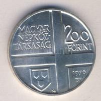 1976. 200Ft Ag "Munkácsy Mihály" T:BU