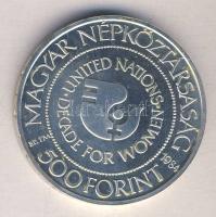 1984. 500Ft Ag "Nők évtizede" T:BU Csak 8000db!