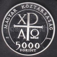 2009. 5000Ft "Kálvin János" Ag T:PP Tanúsítvánnyal!