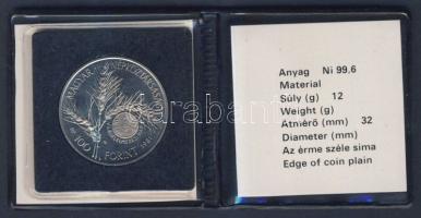 1981. 100Ft "FAO" T:PP Eredeti tokban, tanúsítvánnyal!