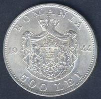Románia 1944. 500L Ag T:3