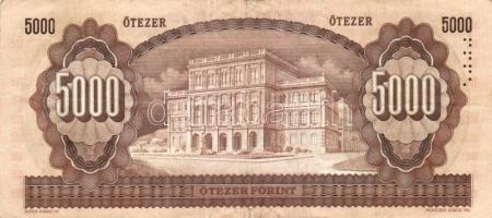 1993. 5000Ft "J" sorozat T:III