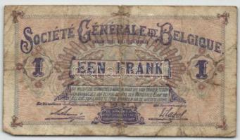 Belgium/német megszállás 1917. 1Fr T:III R!
