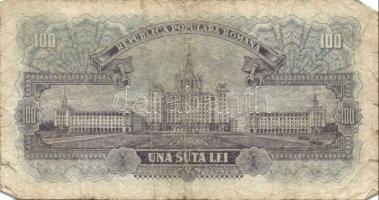 Románia 1952. 100L (5x) T:III,IV