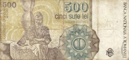 Románia 1991. április+január 500L (21x) T:III