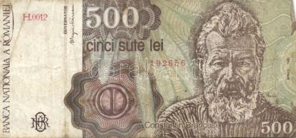 Románia 1991. április+január 500L (21x) T:III