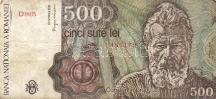 Románia 1991. április+január 500L (21x) T:III