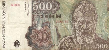 Románia 1991. április+január 500L (21x) T:III