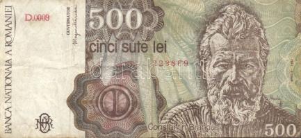 Románia 1991. április+január 500L (21x) T:III
