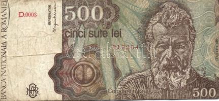 Románia 1991. április+január 500L (21x) T:III