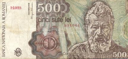 Románia 1991. április+január 500L (21x) T:III