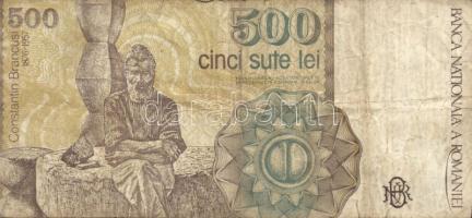 Románia 1991. április+január 500L (21x) T:III