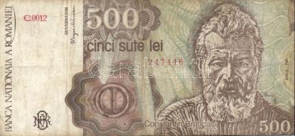 Románia 1991. április+január 500L (21x) T:III