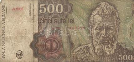 Románia 1991. április+január 500L (21x) T:III