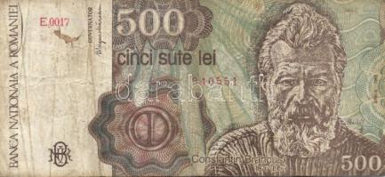 Románia 1991. április+január 500L (21x) T:III