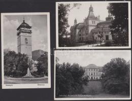 Felvidék - 7 db jó minőségű, futott régi lap, Visszatért bélyegzéses is / 7 Northern Hungary/Slovaki...