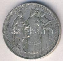 1935. 2P Ag "Pázmány" T:3 peremében lyuk