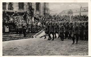 Kolozsvár entry of the Hungarian troops photo, Horthy Miklós So.Stpl