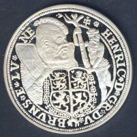 Németország 1988. "1568 - 24Gr Henrich II." Ag replika T:PP