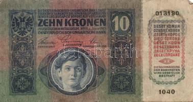 1915. 10K (12x) román körbélyegzővel T:IV