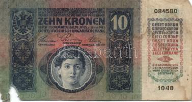 1915. 10K (12x) román körbélyegzővel T:IV