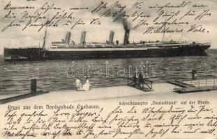 SS Deutschland in Cuxhaven (EK)