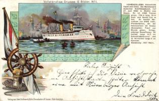 SS Hohenzollern litho