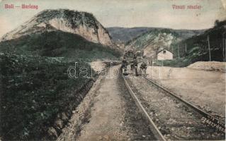 Boli Barlang, Railway track with railway officers