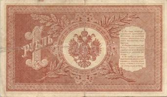 Oroszország 1898. 1R (2x) T:II/III,III