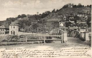 Kolozsvár Erzsébet street bridge