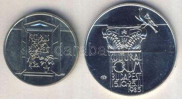 1985. 100FtAg + 500Ft Ag "Kulturális fórum" pár T:BU