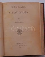 Arany János: Toldi trilógia + Buda Halála - Murány ostroma, Ráth Mór Bp, 1884 egybekötve + Arany János: Kisebb költemények, Ráth Mór, 1884, gységes kiadói félvászon kötésben, (egy lap sérült, egyébként jó állapotban)