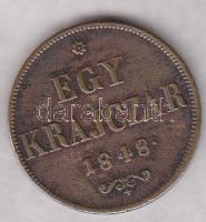 1848. 1kr T:2/3+