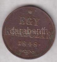 1848. 1kr T:2-/3