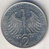 NSzK 1971D. 2DM "Max Planck" T:1- tanúsítvánnyal!