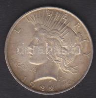 USA 1922. 1$ Ag "Peace" T:2-/3+