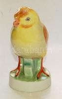 1944 Herendi jelzéssel ellátott csirke figura/Herend chinaware figure 10,5 cm