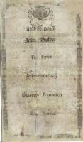 1806. 10G Wiener Stadt Banco Zettel T:restaurált