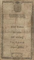 1806. 5G Wiener Stadt Banco Zettel T:III