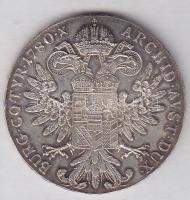 Ausztria 1780 Thaler Ag "Mária Terézia" utánveret T:2